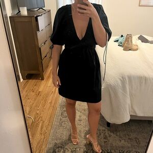 Abercrombie puff sleeve dress
